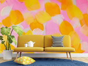3D Abstract Color Graffiti Wall Mural Wallpaper LQH 394- Jess Art Decoration