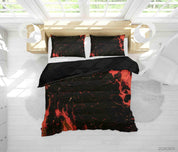 3D Abstract Black Marble Texture Quilt Cover Set Bedding Set Duvet Cover Pillowcases 70- Jess Art Decoration