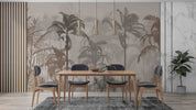 3D Vintage Tropical Plant Palm Tree Wall Mural Wallpaper GD 793- Jess Art Decoration