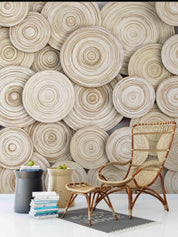 3D Wood Annual Rings Wall Mural Wallpaper 70- Jess Art Decoration