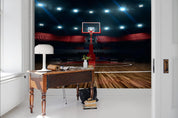 3D Night View Basketball Court Wall Mural Wallpaper 19- Jess Art Decoration