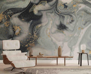 3D Grey Gilting Marble Texture Wall Mural Wallpaper GD 2856- Jess Art Decoration