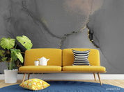 3D Watercolor Grey Marble Wall Mural Wallpaper LQH 7- Jess Art Decoration