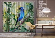 3D Landscape Bird Oil Painting Curtains and Drapes LQH 127- Jess Art Decoration