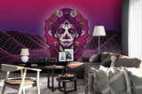 3D Skull Mountain Wall Mural Wallpaper 22- Jess Art Decoration