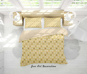 3D Yellow Scribble Quilt Cover Set Bedding Set Duvet Cover Pillowcases SF15- Jess Art Decoration