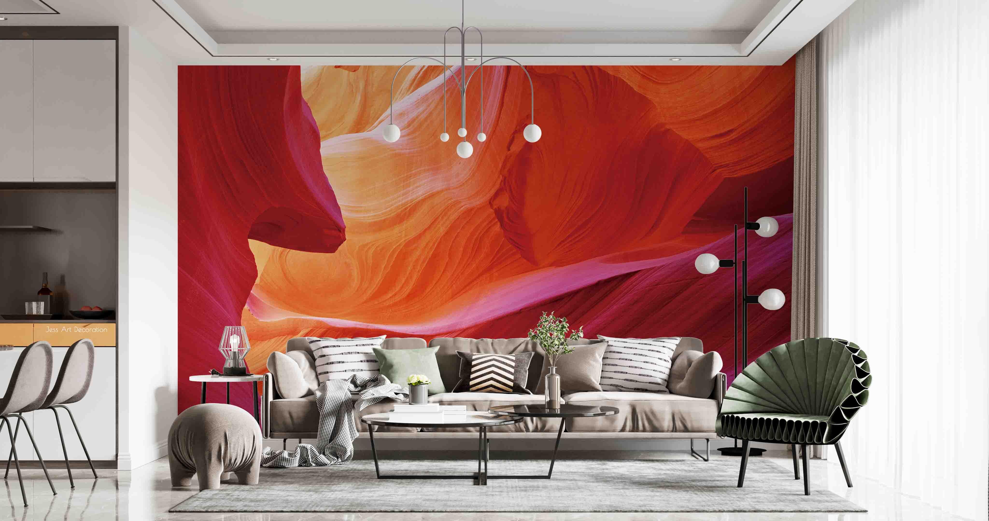 3D Red Rock Mountain Wall Mural Wallpaper sww 67- Jess Art Decoration