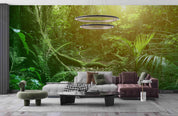 3D Sunshine Green Forest Landscape Wall Mural Wallpaper LQH 579- Jess Art Decoration