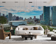 3D City Architecture Landscape Wall Mural Wallpaper GD 2899- Jess Art Decoration