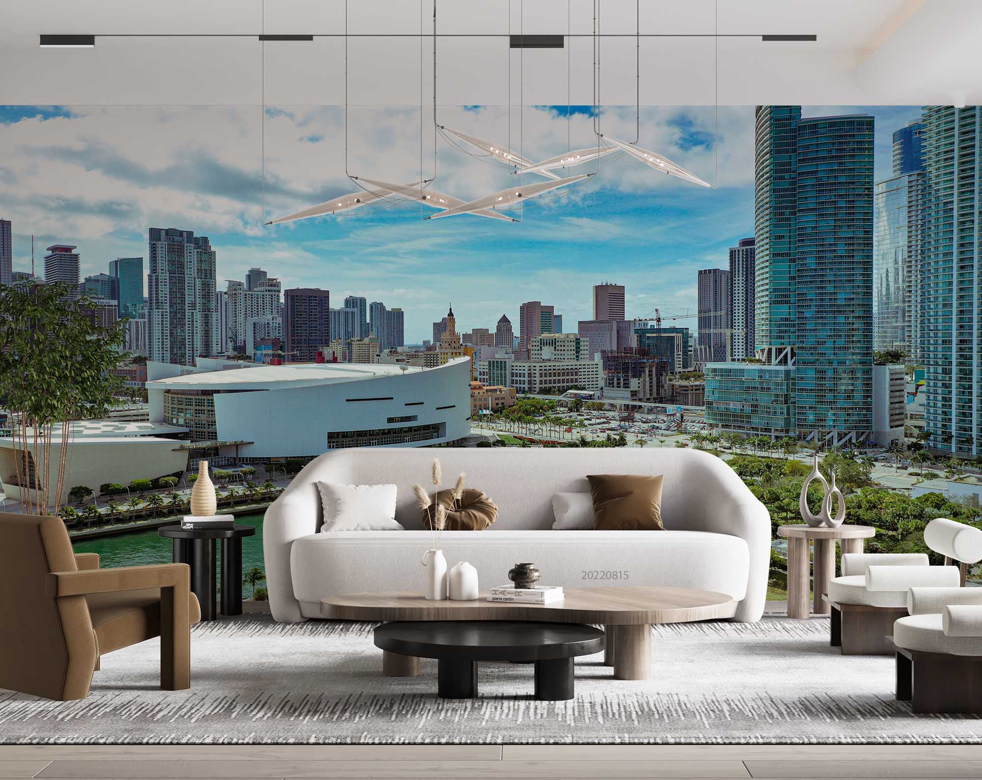 3D City Architecture Landscape Wall Mural Wallpaper GD 2899- Jess Art Decoration
