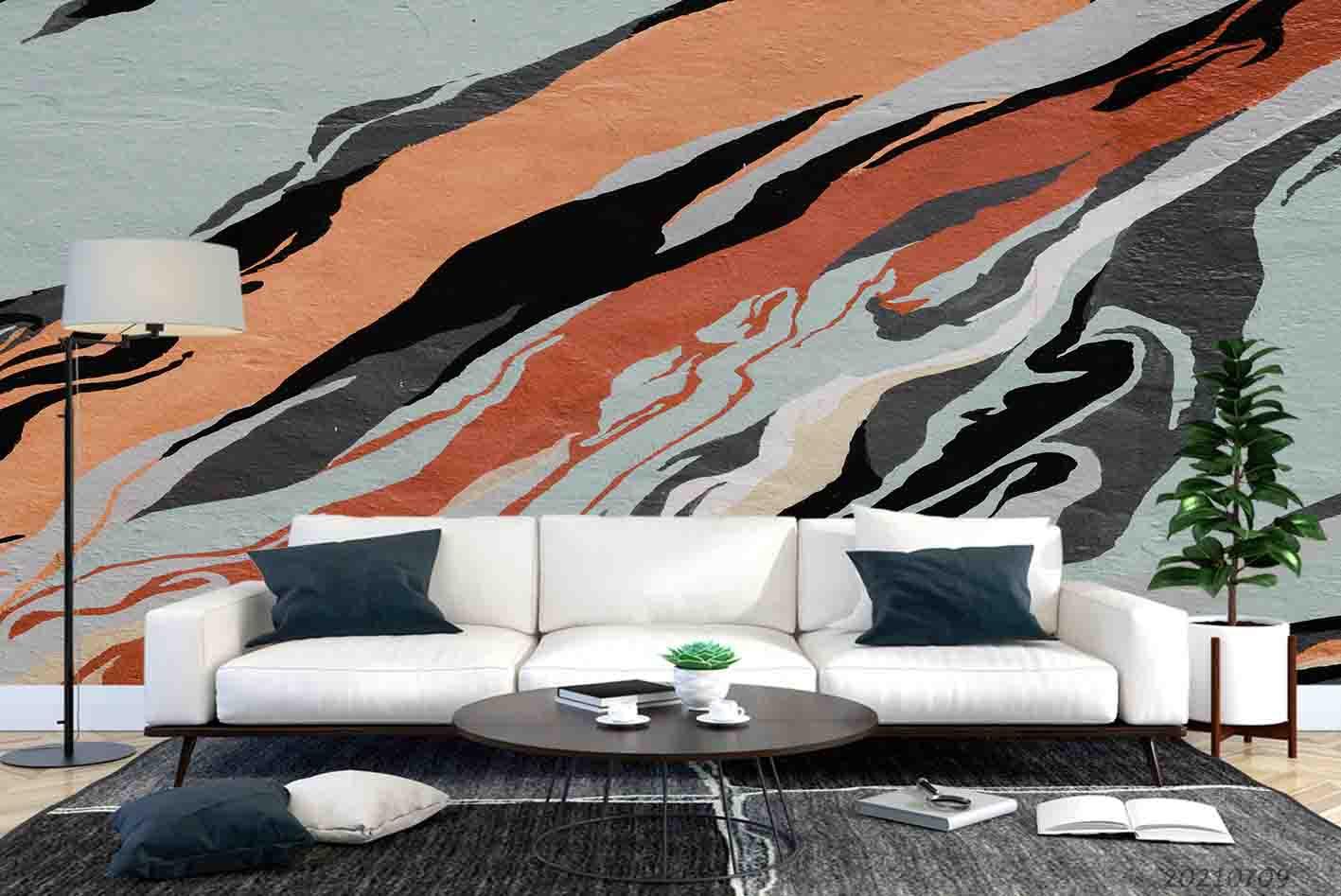 3D Watercolor Marble Texture Wall MuralWallpaper 3802- Jess Art Decoration