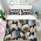 3D Hand Drawn Calla Lily Floral Quilt Cover Set Bedding Set Duvet Cover Pillowcases 97 LQH- Jess Art Decoration
