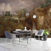 3D Country Cabin Oil Painting Wall Mural Wallpaper GD 4468- Jess Art Decoration