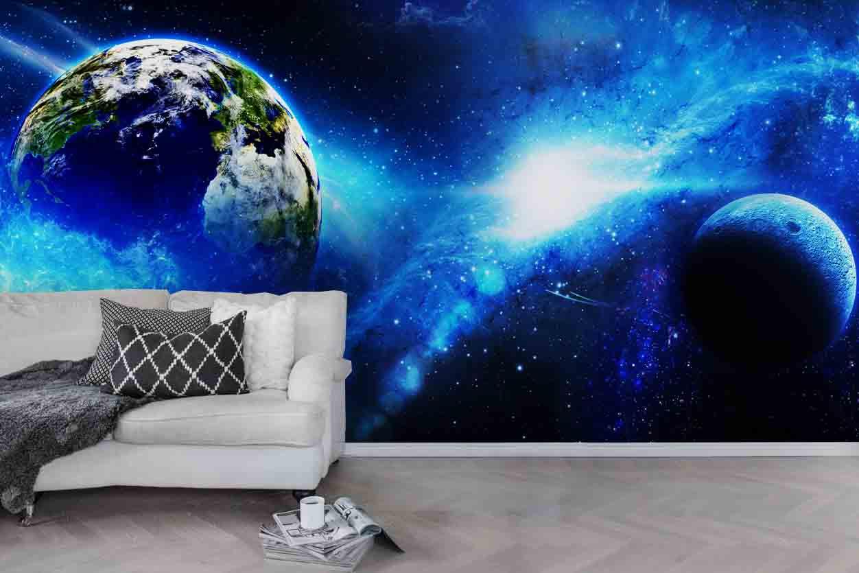 3D Universe Planet Wall Mural Wallpaper 242- Jess Art Decoration