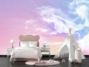 3D Watercolor Sky Cloud Wall Mural Wallpaper LQH 132- Jess Art Decoration