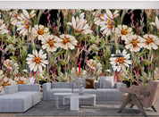 3D Watercolor Plants Floral Leaves Wall Mural Wallpaper GD 317- Jess Art Decoration
