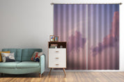 3D Pink Sky Cloud Pattern Curtains and Drapes GD 2235- Jess Art Decoration