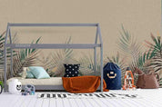 3D Tropical Leaves Plant Nature Wall Mural Wallpaper WJ 6840- Jess Art Decoration