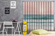 3D Landscape Ocean Wave Skyline Sunbeam Curtains and Drapes GD 4769- Jess Art Decoration