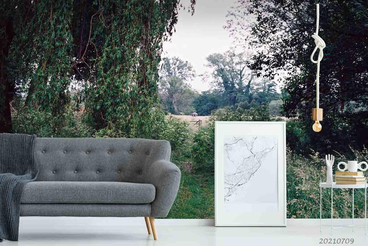 3D Nature Scenery Woods Wall Mural Wallpaper SWW3822- Jess Art Decoration