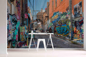 3D Street Graffiti Wall Mural Wallpaper sww 51- Jess Art Decoration