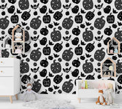 3D Halloween Party Wall Mural Wallpaper A373 LQH- Jess Art Decoration