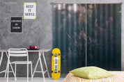 3D Outdoor Plant Flower Misty Curtains and Drapes GD 4007- Jess Art Decoration