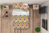 3D Hand Drawn Fruit Pattern Quilt Cover Set Bedding Set Duvet Cover Pillowcases 66- Jess Art Decoration