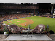 Ballpark Game Mets Dodgers Racing Wallpaper racing & cars wall mural for garage, game room or entertainment space