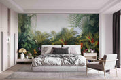 3D Tropical Forest Plant Flower Wall Mural Wallpaper GD 2564- Jess Art Decoration