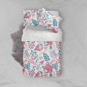 3D Colored Flower Pattern Quilt Cover Set Bedding Set Pillowcases  112- Jess Art Decoration