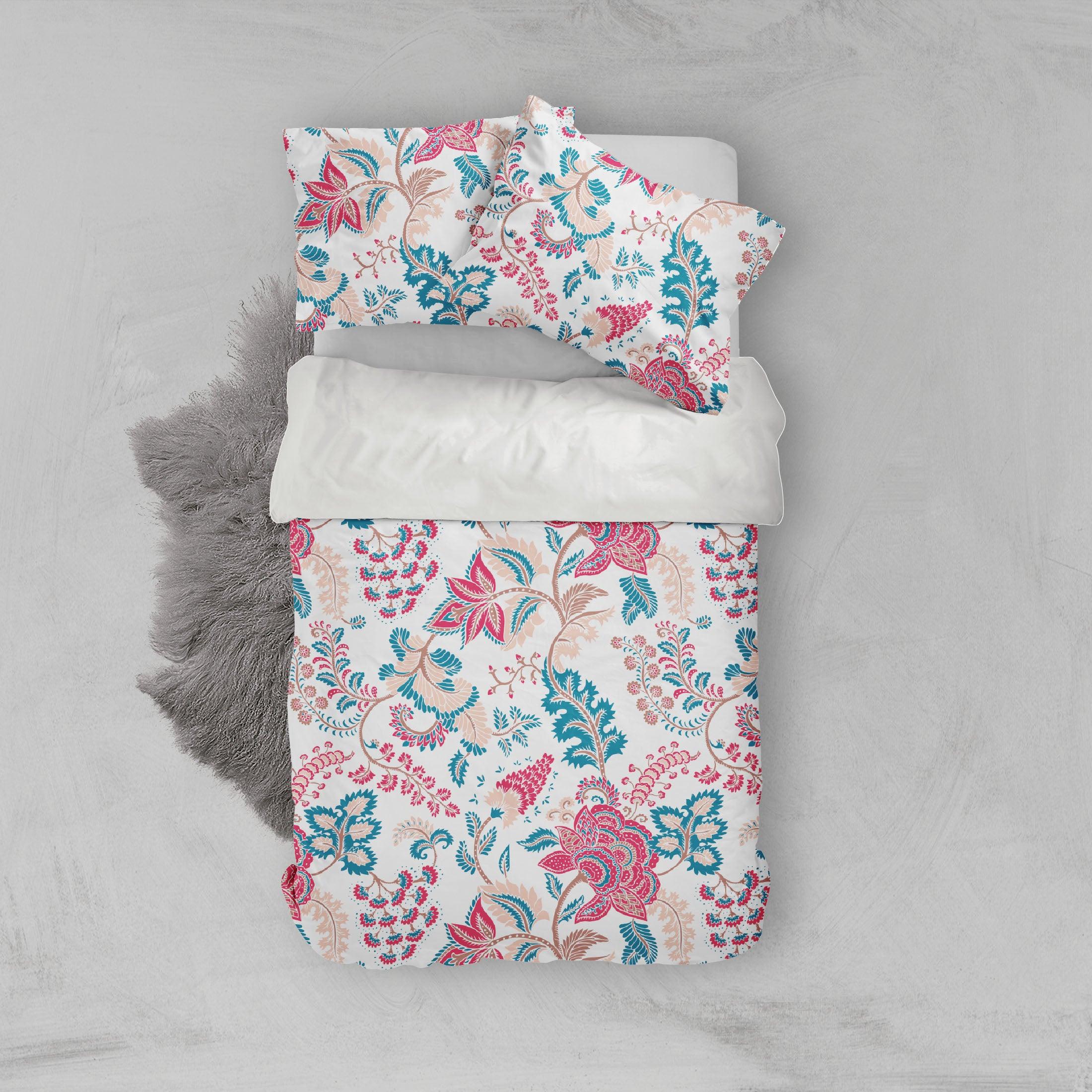 3D Colored Flower Pattern Quilt Cover Set Bedding Set Pillowcases  112- Jess Art Decoration