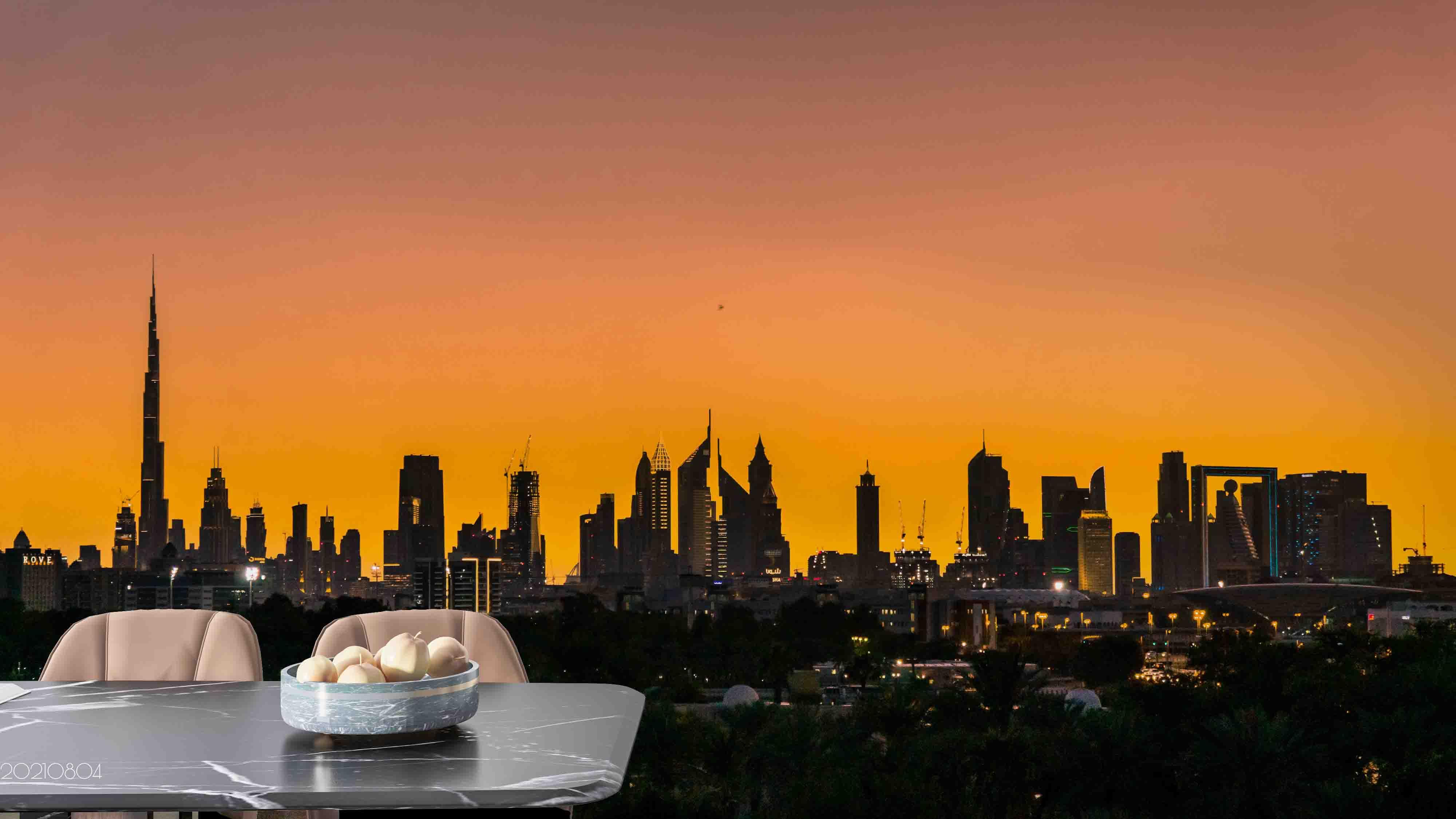 3D Dusk Modern Urban Landscape Wall Mural Wallpaper SWW4999- Jess Art Decoration