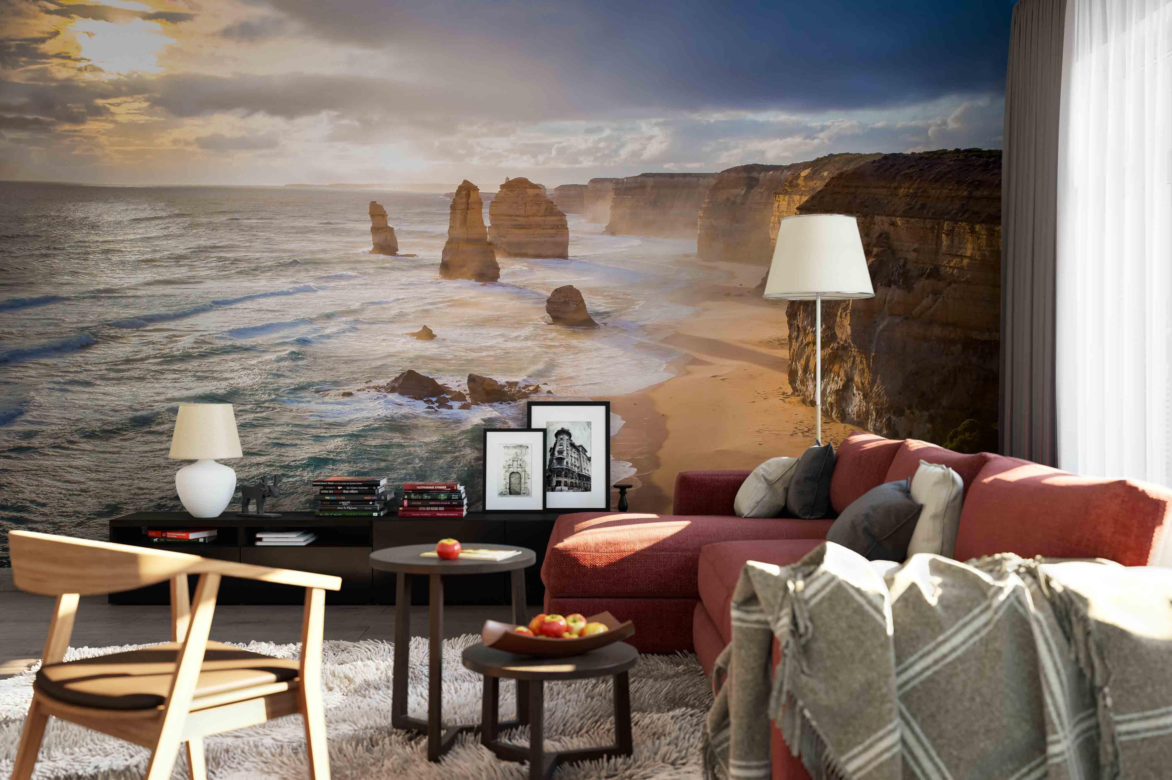 3D Sea Coastal Sky Wall Mural Wallpaper 168- Jess Art Decoration