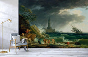 3D Landscape Oil Painting Wall Mural Wallpaper LQH 106- Jess Art Decoration
