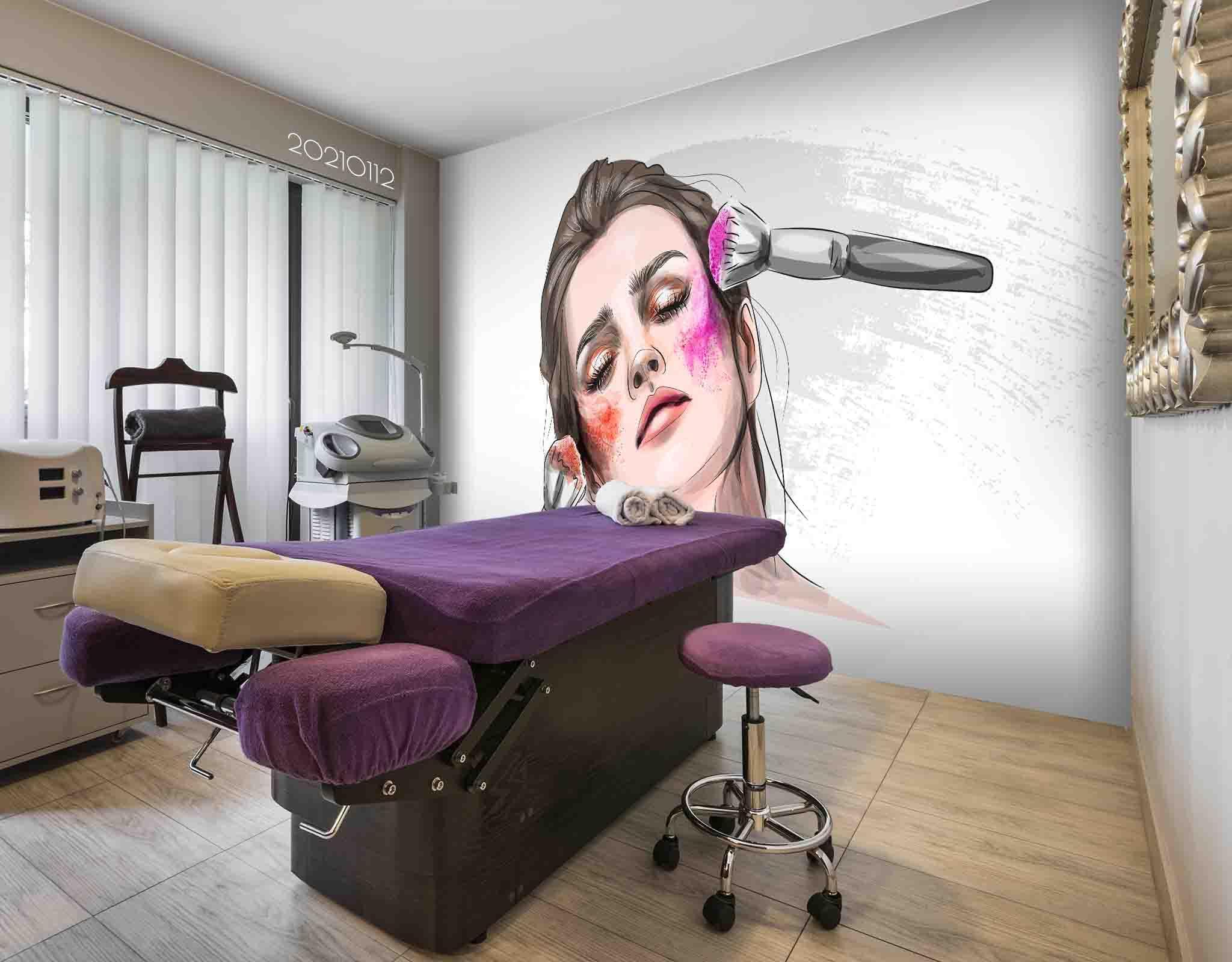 3D Hand Drawn Beauty Shop Wall Mural Wallpaper LQH 112- Jess Art Decoration