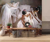 3D Dancing Girl Ballet ballet dancer mural wall mural wallpaper for bedroom - view 4