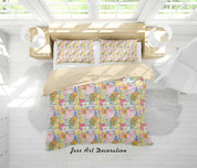 3D Vintage Floral Quilt Cover Set Bedding Set Duvet Cover Pillowcases WJ 1535- Jess Art Decoration