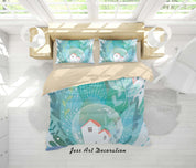 3D Blue Tree House Painting Quilt Cover Set Bedding Set Duvet Cover Pillowcases A511 LQH- Jess Art Decoration