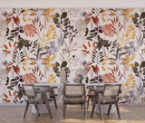 3D Vintage Leaves Seamless Wall Mural Wallpaper SWW 33- Jess Art Decoration