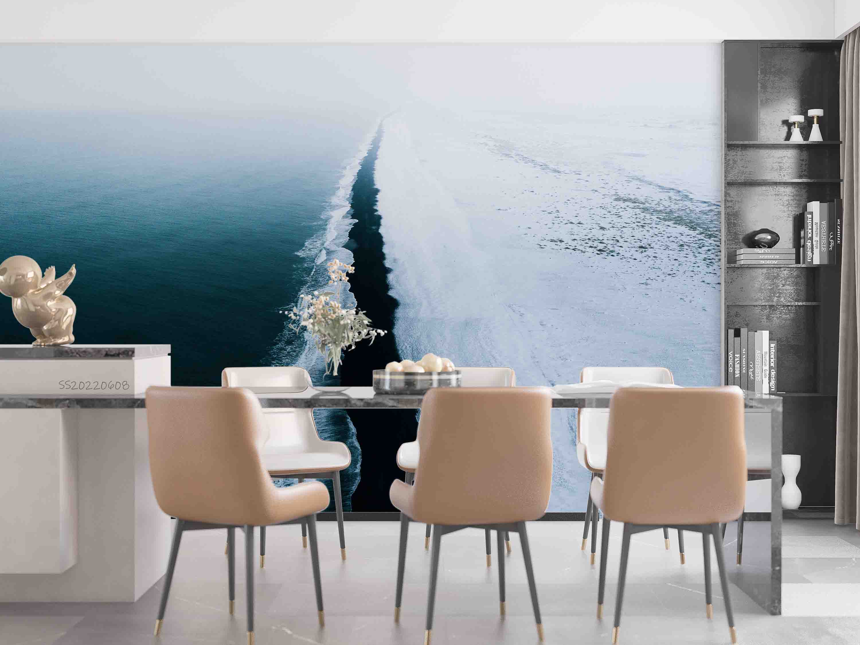 3D Spectacular Waves Sea Scenery Wall Mural Wallpaper GD 391- Jess Art Decoration