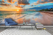 3D blue sky sea beach wall mural wallpaper 66- Jess Art Decoration
