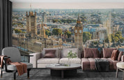 3D  UK Big Ben Notre Dame De Paris Seine Wall Mural Wallpaper SWW5019- Jess Art Decoration
