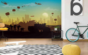 3D Military Illustration Wall Mural Wallpaper LQH 392- Jess Art Decoration