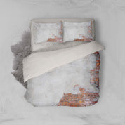3D White Paint Red Brick Quilt Cover Set Bedding Set Pillowcases 52- Jess Art Decoration