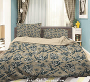 3D Butterfly Floral Eyes Quilt Cover Set Bedding Set Duvet Cover Pillowcases SF97- Jess Art Decoration