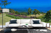 3D Sky Forest Nature Landscape Wall Mural Wallpaper LQH 478- Jess Art Decoration