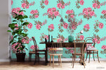 3D Oil Painting Floral Green Leaves Plant Wall Mural Wallpaper LXL 1389- Jess Art Decoration
