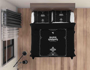 3D Black Sabbath Cross Quilt Cover Set Bedding Set Duvet Cover Pillowcases SF88- Jess Art Decoration