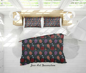 3D Vintage Floral Quilt Cover Set Bedding Set Duvet Cover Pillowcases WJ 1547- Jess Art Decoration